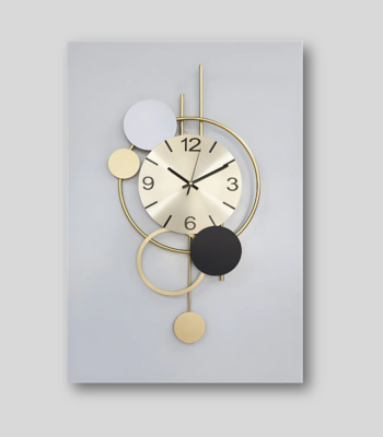 Handmade Metal Wall Clock